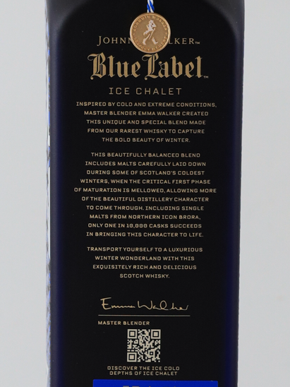 Johnnie Walker Blue Label Ice Chalet