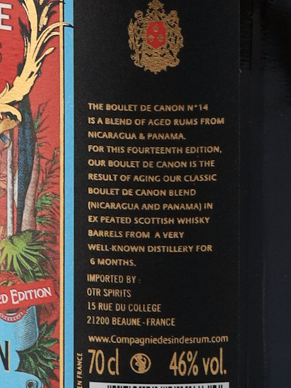 Compagnie des Indes Barette de Canon No.14