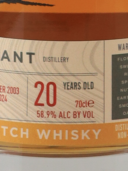 Single Cask Nation Glen Grant 20 Year Old 2003 58.9%