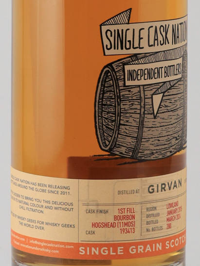 Single Cask Nation Garvian 9 Years 2015