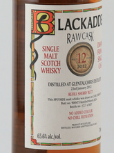 Load image into Gallery viewer, Black Adder Raw Cask Glenturret 12 Years 2012