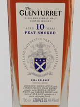 Load image into Gallery viewer, Glenturret 10 Years Peat Smoked 2024 Release