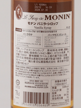 Load image into Gallery viewer, Monin Vanilla Syrup 700ml