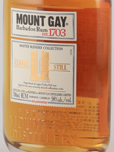 Load image into Gallery viewer, Mount Gay Master Blender Collection Coffey Still
