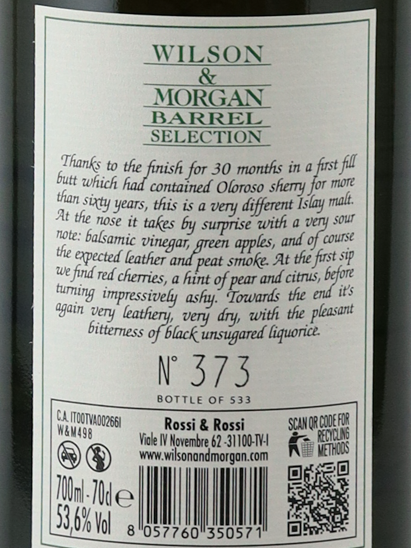 Wilson & Morgan Caol Ila 15 Years 2008
