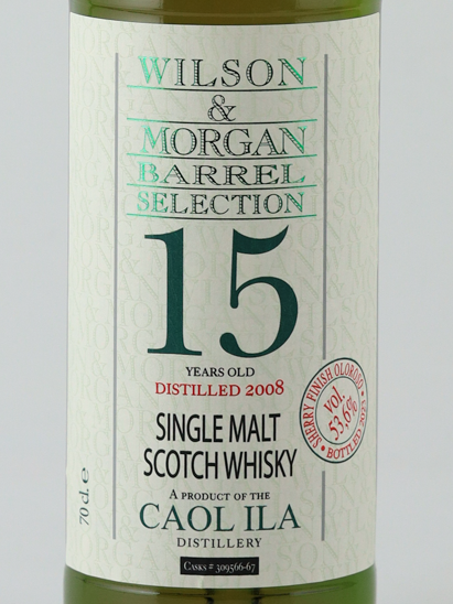 Wilson & Morgan Caol Ila 15 Years 2008