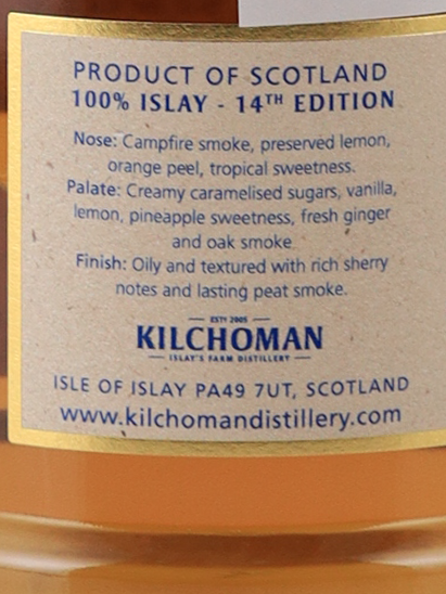 Kilchoman 100% Islay 14th Edition
