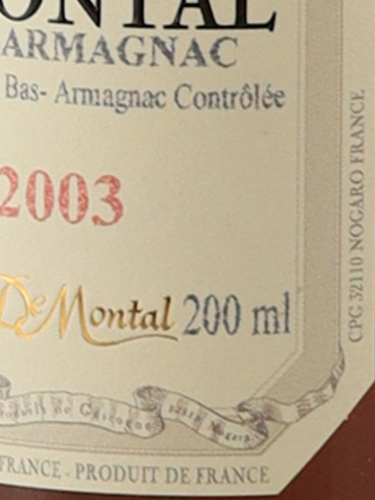De Montal 2003/2024 200ml