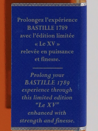Bastille Single Malt LE XV
