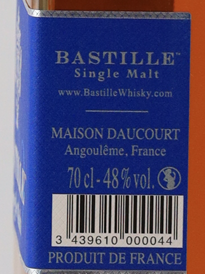 Bastille Single Malt LE XV