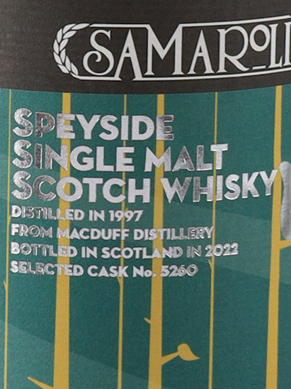 Samaroli Macduff 1997/2022