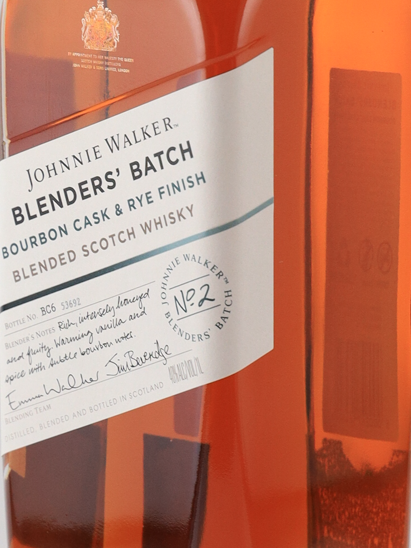 Johnnie Walker Blender's Batch Bourbon & Rye 1L