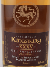 Load image into Gallery viewer, Kingsbury Ruine 31 Years 1992 35th Anniversary