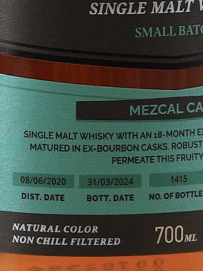 M&H Apex Mezcal Cask