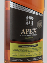 Load image into Gallery viewer, M&amp;H Apex Fino Sherry Cask