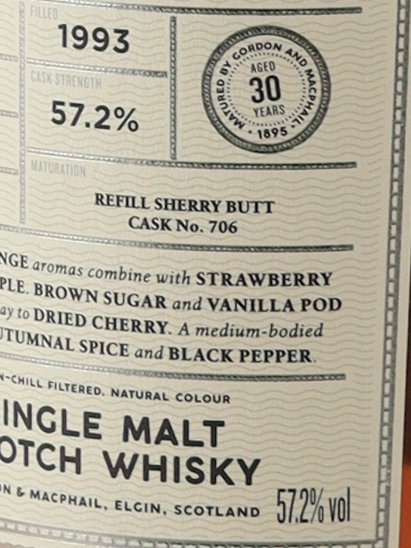 Connoisseur's Choice Cask Strength Ledaig 30 Years 1993