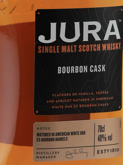 Isle of Jura Bourbon Cask