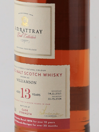 AD Rattray Williamson 13 Years 2010