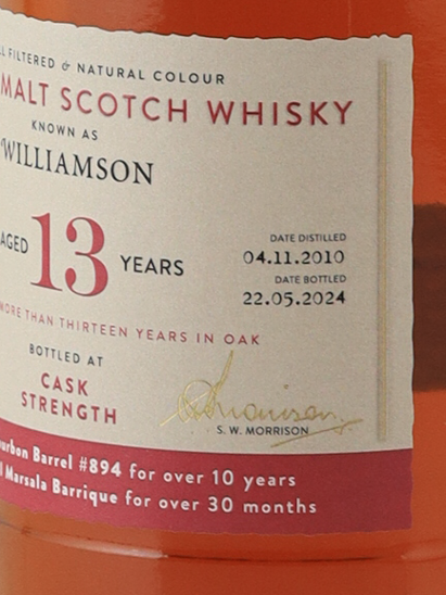 AD Rattray Williamson 13 Years 2010