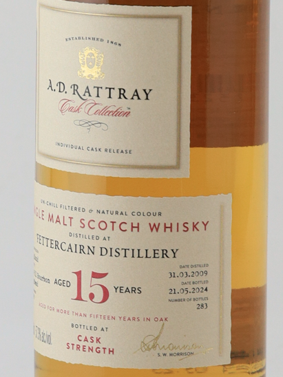 AD Rattray Fettercairn 15 Years 2009
