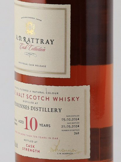 AD Rattray Benrinnes 10 Years 2014