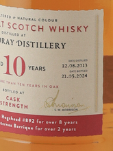 Load image into Gallery viewer, AD Rattray Glen Moray 10 Years 2013