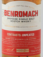 Load image into Gallery viewer, Benromach Unpeated 2014