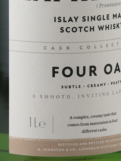 Laphroaig Four Oak 1L New Label