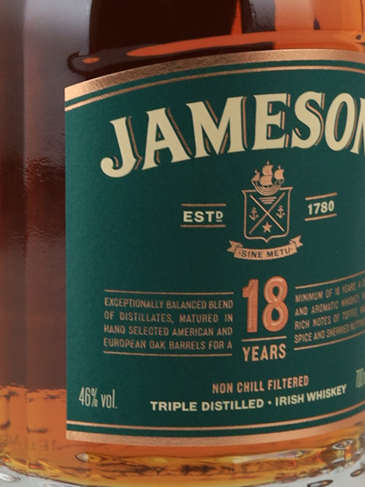 Jameson 18 Years 700ml