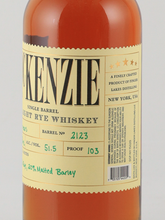 Load image into Gallery viewer, Finger Lakes Mackenzie Single Barrel Rye