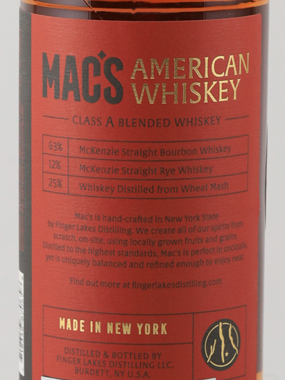 Finger Lakes Max American Blended Whiskey 1L