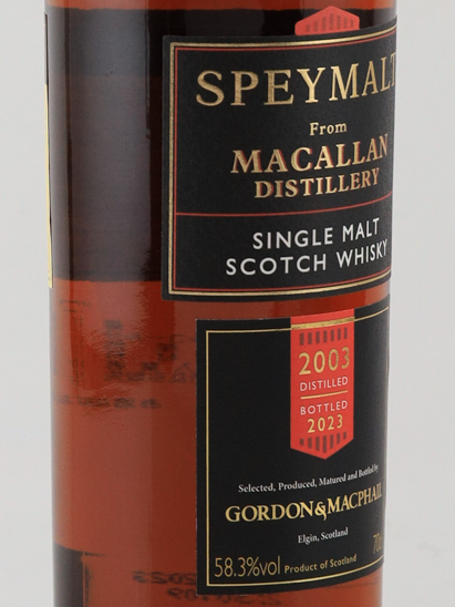 Speymalt from The Macallan 2003/2023 for JIS