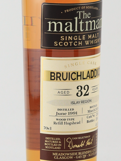 The Maltman Bruichladdich 32 Years 1991