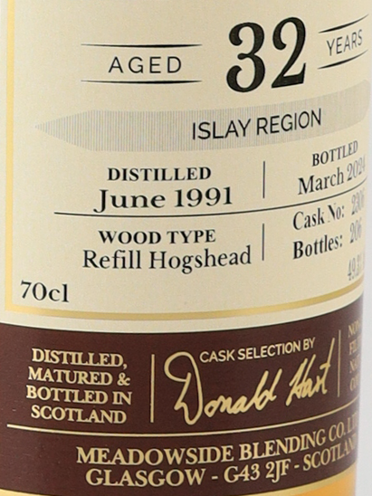 The Maltman Bruichladdich 32 Years 1991