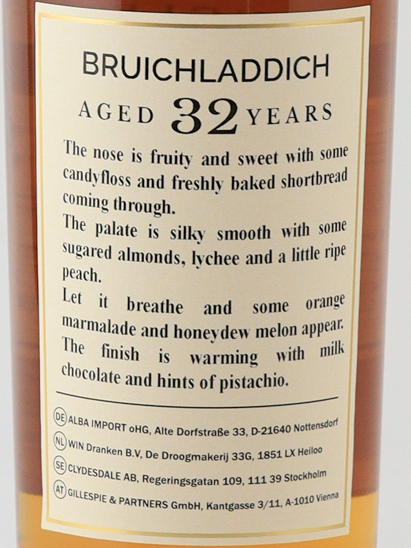 The Maltman Bruichladdich 32 Years 1991
