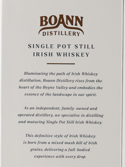 Boann Single Pot Still PX Cask