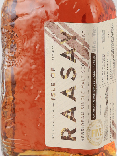 Isle of Raasay Na h-Air 5 Years Chinkapin Oak Cask Peated