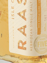 Load image into Gallery viewer, Isle of Raasay Na h-Air 5 Years Rye Whiskey Cask Unpeated