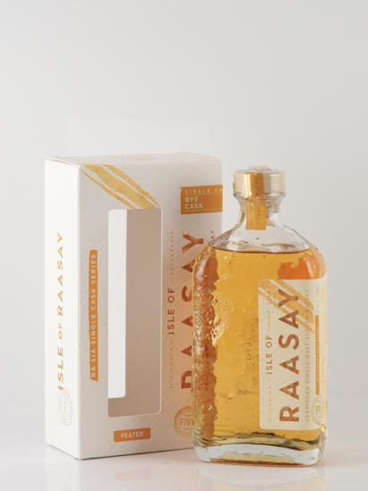 Isle of Raasay Na h-Air 5 Years Rye Whiskey Cask Peated