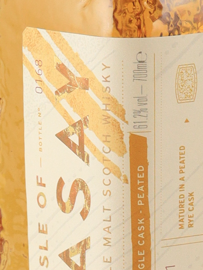 Isle of Raasay Na h-Air 5 Years Rye Whiskey Cask Peated