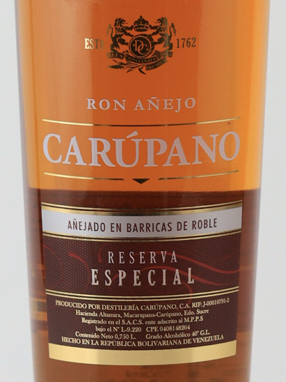 Ron Carupano 6 Years Reserva Especial