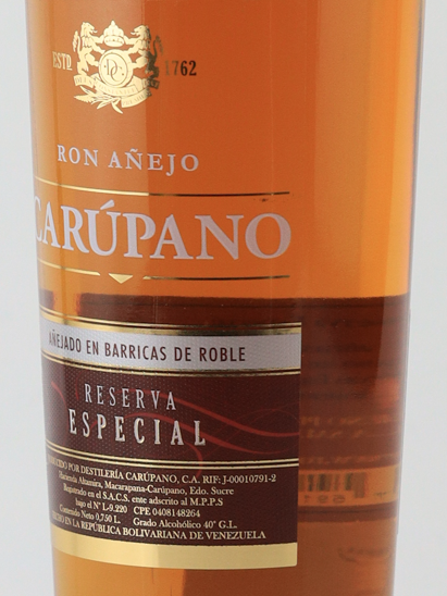Ron Carupano 6 Years Reserva Especial