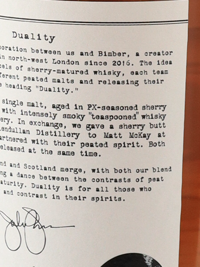 Compass Box Duality