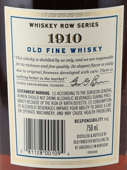 Old Forester 1910