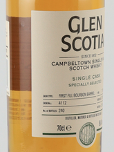 Load image into Gallery viewer, Glen Scotia 7 Years 2016 1st Fill Bourbon Barrel Y's Cask
