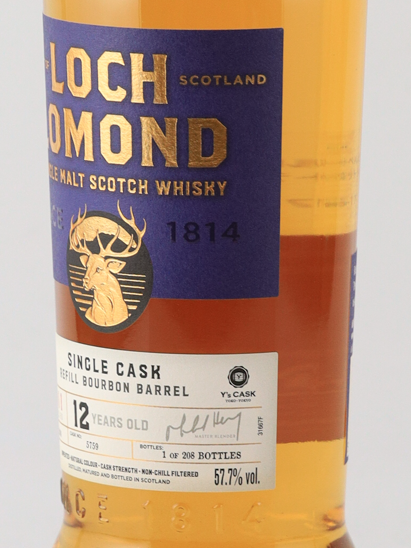 Loch Lomond 12 Years 2011 Refill Bourbon Barrel Y's Cask