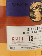 Load image into Gallery viewer, Loch Lomond 12 Years 2011 Refill Bourbon Barrel Y's Cask