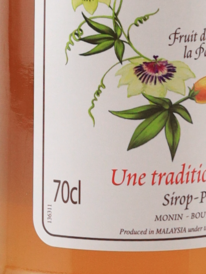 Monin Passion Fruit Syrup 700ml