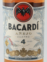 Load image into Gallery viewer, Bacardi 4 Years Anejo Cuatro 750ml