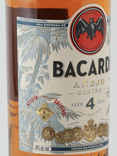 Load image into Gallery viewer, Bacardi 4 Years Anejo Cuatro 750ml